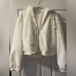 Missguided fluffy jacket